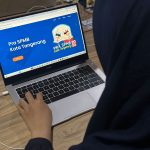 Dashboard pemantauan server Diskominfo Kota Tangerang yang menunjukkan stabilitas trafik selama proses Pra-SPMB 2026.