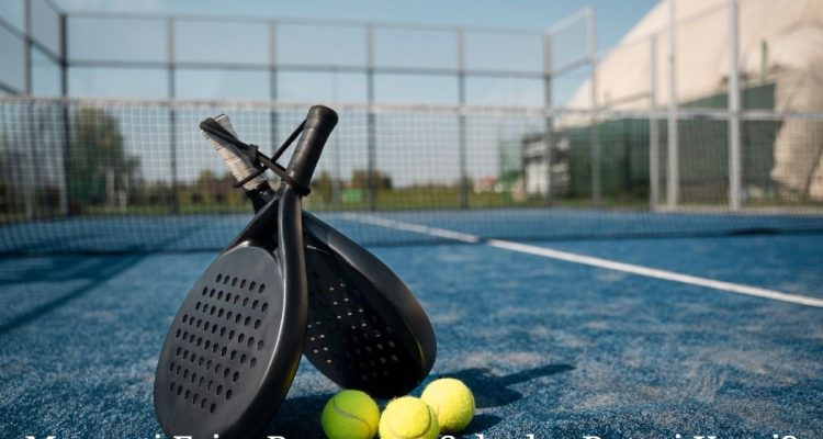 Visualisasi gedung Loka Padel yang tampak megah namun terbayangi oleh bayangan jeruji besi dan tumpukan uang suap.