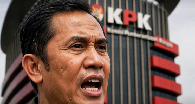 Gedung Merah Putih Komisi Pemberantasan Korupsi (KPK) yang menjadi tempat pemeriksaan saksi dan tersangka kasus suap Hak Guna Bangunan (HGB) PT Summarecon Agung.
